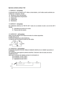 Ejercicios corriente continua 11-20 11. EJERCICIO 1. (2,5 puntos