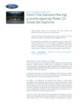 Ford Chip Ganassi Racing a punto para las Rolex 24