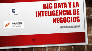 Big data y la inteligencia de negocios