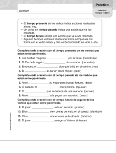 Tiempos verbales