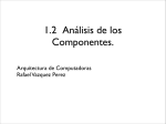 1.2 Análisis de los Componentes.