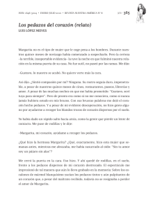 Los pedazos del corazón (relato)