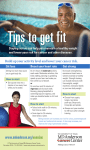 Tips to get fit - English/Spanish