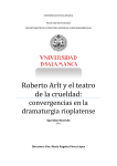 Roberto Arlt y el teatro de la crueldad