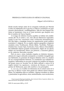 Presencia portuguesa en México colonial - E