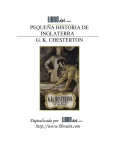 PEQUEÑA HISTORIA DE INGLATERRA G. K. CHESTERTON