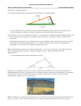Trabajo Práctico Matemática Aplicada Tema: Teorema del seno y