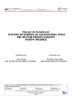 Manual de Instalación SIGESP Versiones (Organos)