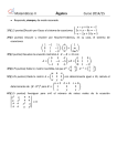Matemáticas II Álgebra Curso 2014/15