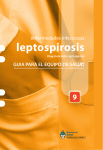leptospirosis - Ministerio de Salud de la Nación
