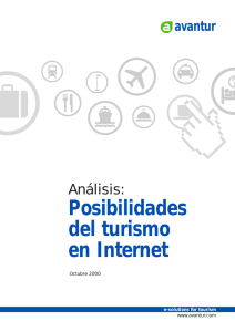 Comercialización del turismo en Internet. PDF