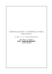 Cuaderno de formulación orgánica