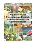 Algunos Frutales Potenciales en Panamá