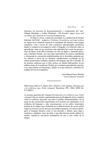 Book Notices - Estudios de Lingüística del Español (ELiEs)