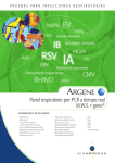 Panel respiratorio por PCR a tiempo real M.W.S. r-gene®