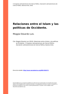 Relaciones entre el Islam y las políticas de