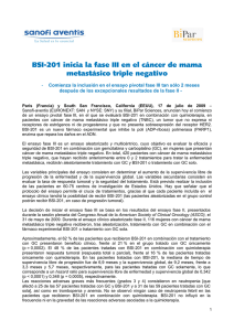 Descargar el comunicado de prensa fechado el 21 de julio 2009
