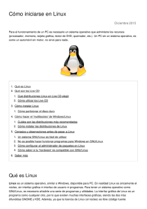 Como iniciarse en Linux