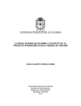deuda externa y pib - Universidad Nacional de Colombia