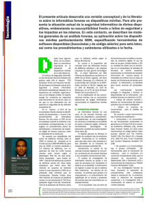 INFORMATICA FORENSE EN TELEFONOS CELULARES GSM