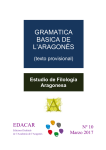 gramatica basica de l`aragonés