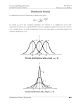 Distribución Normal