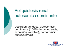 Poliquistosis renal autosómica dominante
