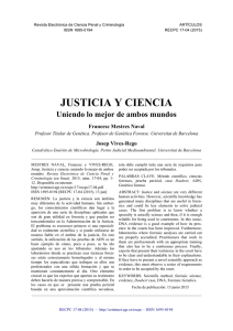 justicia y ciencia