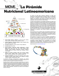 La pirámide nutricional latinoamericana