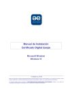 Manual de Instalación Certificado Digital Izenpe