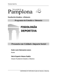 fisiología deportiva - Universidad de Pamplona