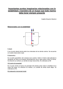 Puntos imaginarios en un buque que todo marino debe conocer