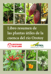 Libro resumen de las plantas útiles de la cuenca - Icaoc