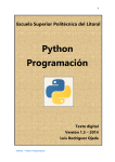 Libro: Programación en Python