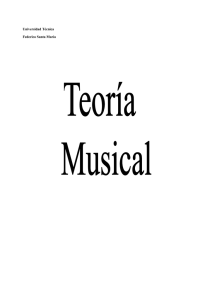 Apuntes de Teoría Musical