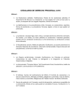 Cedulario Derecho Procesal 2016