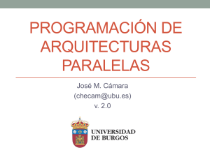 Programación de arquitecturas paralelas