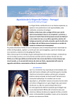 Aparición de la Virgen de Fátima – Portugal