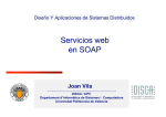 Servicios web en SOAP - PoliformaT