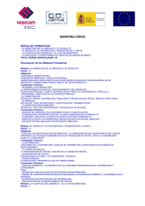 marketing y ventas - Ayuntamiento de Horcajo de Santiago