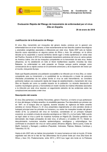 Evaluación Rápida del Riesgo de transmisión de