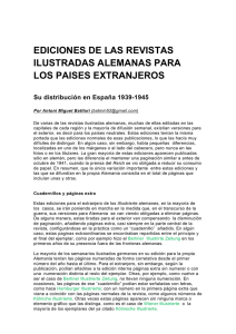 EDICIONES EXTRANJERO REVISTAS ALEMANAS.esp
