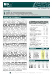 desaceleración emergente titulares