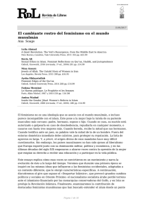 El cambiante rostro del feminismo en el mundo musulmán
