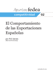 El Comportamiento de las Exportaciones Españolas
