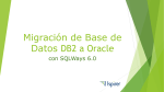 Migración de Base de Datos DB2 z/OS a Oracle