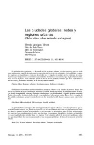 Las ciudades globales