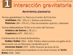 1 Interacción gravitatoria