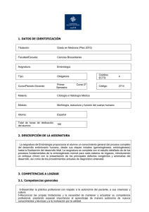 1. DATOS DE IDENTIFICACIÓN 2. DESCRIPCIÓN DE LA