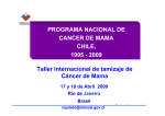 Programa Nacional Cancer Mama Chile